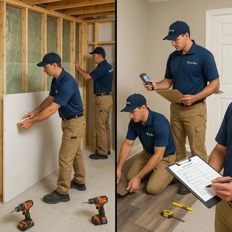 Repairs and Reconstruction process in Powell, OH