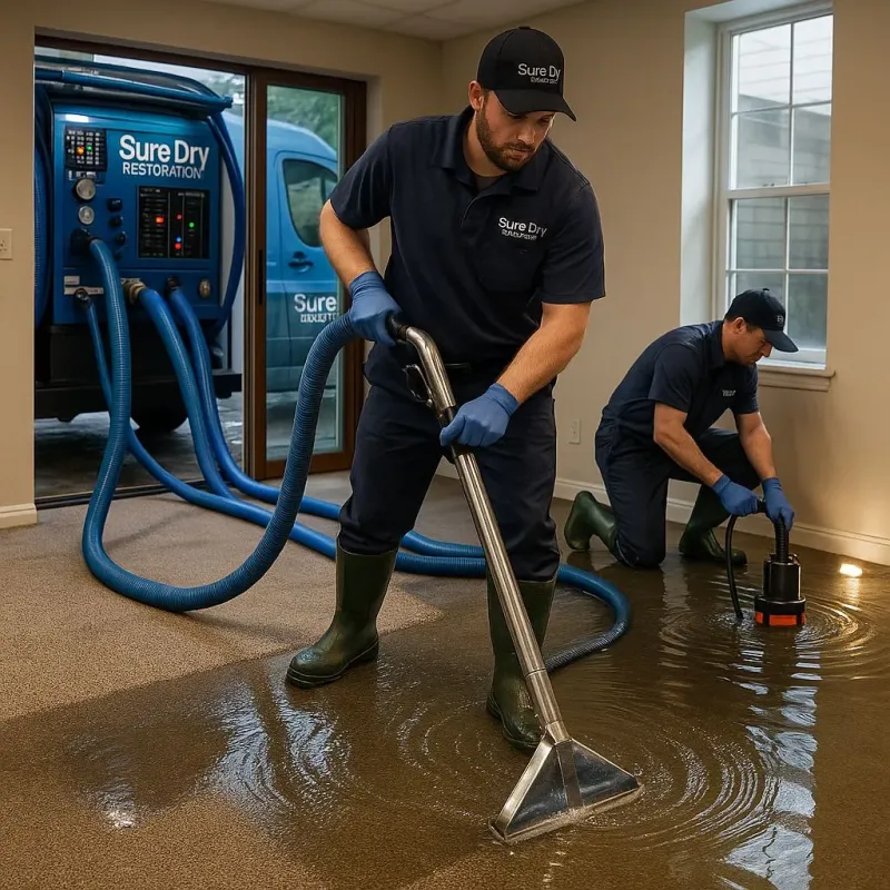Water Extraction and Removal process in Powell, OH
